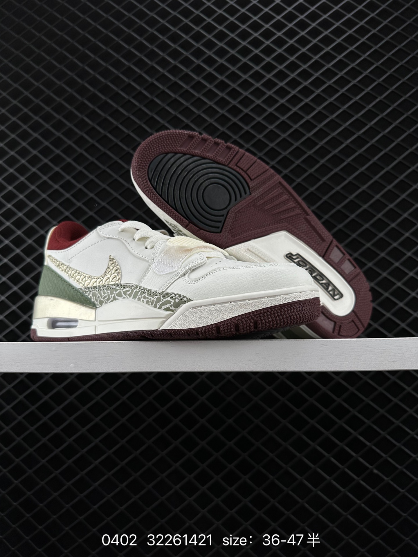 Nike Air Jordan Legacy 312 Low”White/Pine Green“